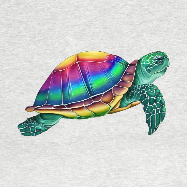 LGBTQ+ turtle coming out by Arteria6e9Vena